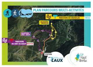 Parcours Multi-Activités Pleynet/Les 7 Laux Hiver 2025